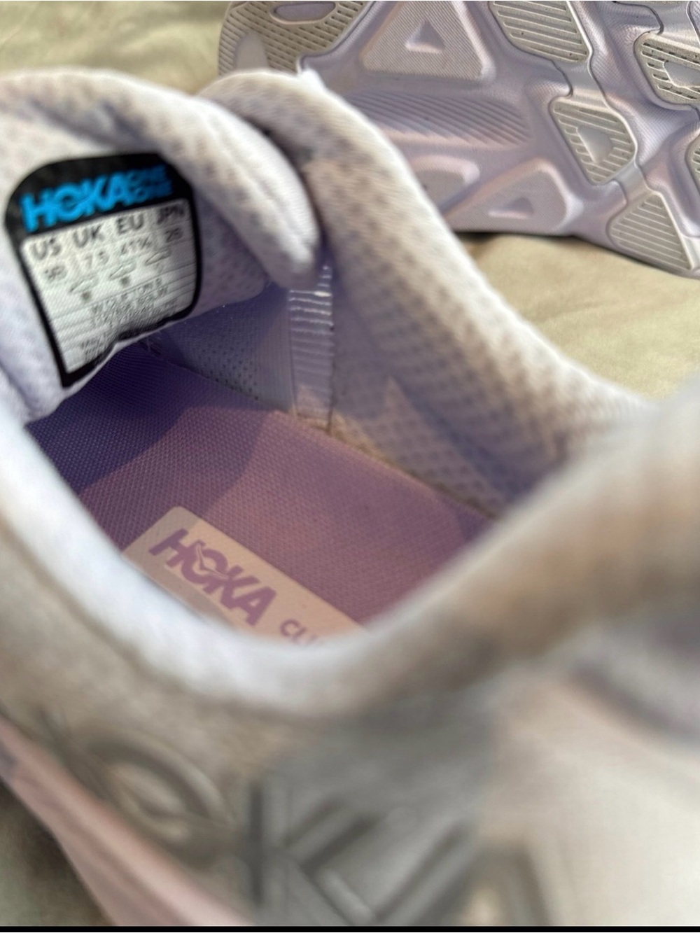 Hoka One One Clifton 9 Starlight Glow - Picture 8 of 8